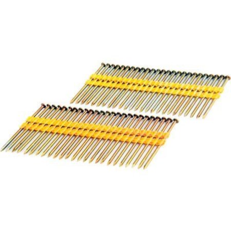 GEC Freeman Framing Nails FR.131-3B, 3" x .131", Plastic Collated, Coated Smooth Shank, 2000/Bx FR.131-3B